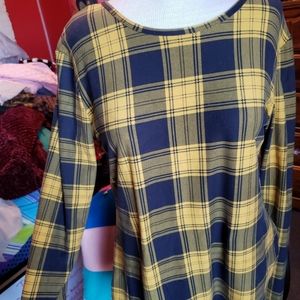 Plaid rue 21 shirt